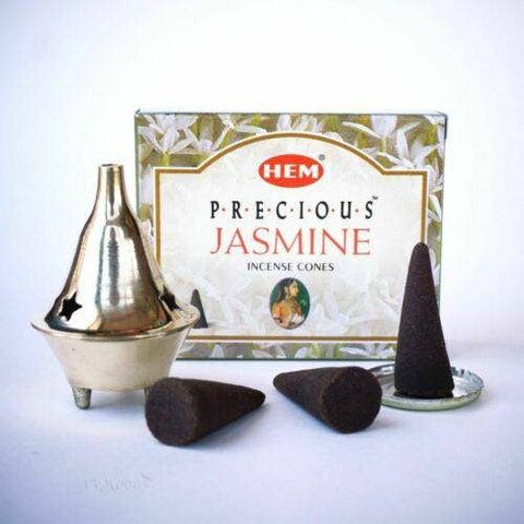 Jasmine Hem Incense Cones Bulk Wholesale 1 Box 120 Cones