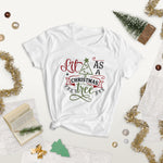 Lit as a Christmas Tree Women's short sleeve t-shirt