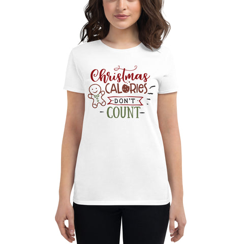 Christmas Calories Dont Count Women's short sleeve t-shirt